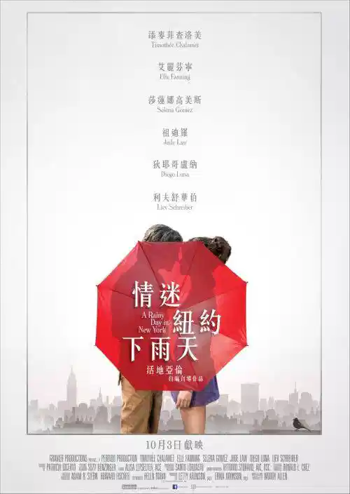 纽约的一个雨天
