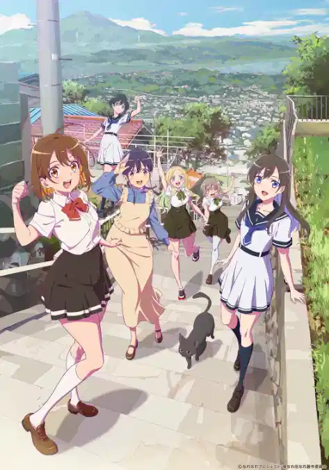 少女如草花绽放